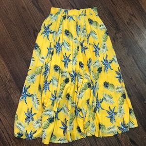 EUC, Elastic band waist, maxi skirt